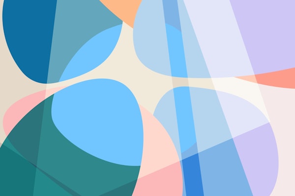 Geometric Pastel Wash