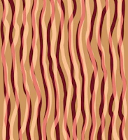 Elegant Gold Swirls tapet