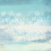 Caribbean Breeze Watercolor tapete