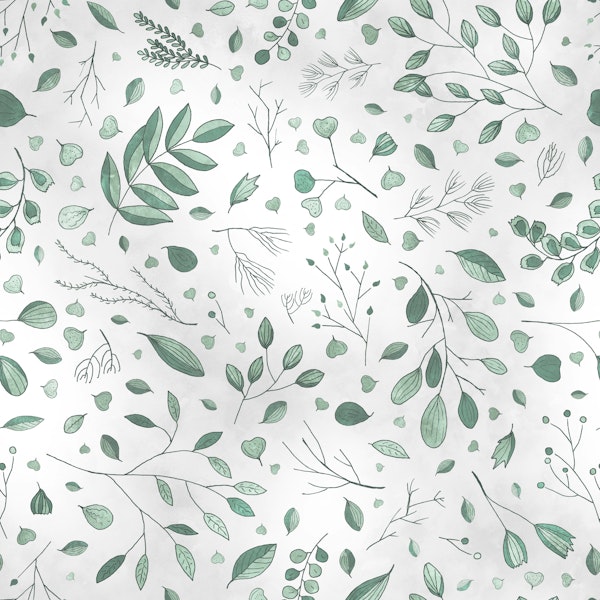 Green Plants and Branches