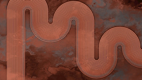 Rustic Copper Curves