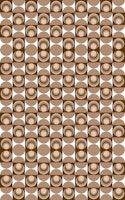 Retro Circle Array papiers peint