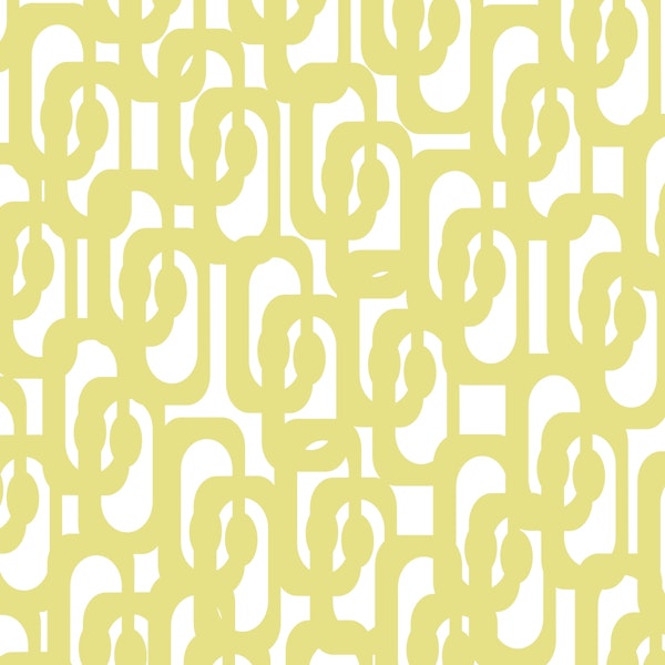Mid Century Modern Loops Light Linden Yellow