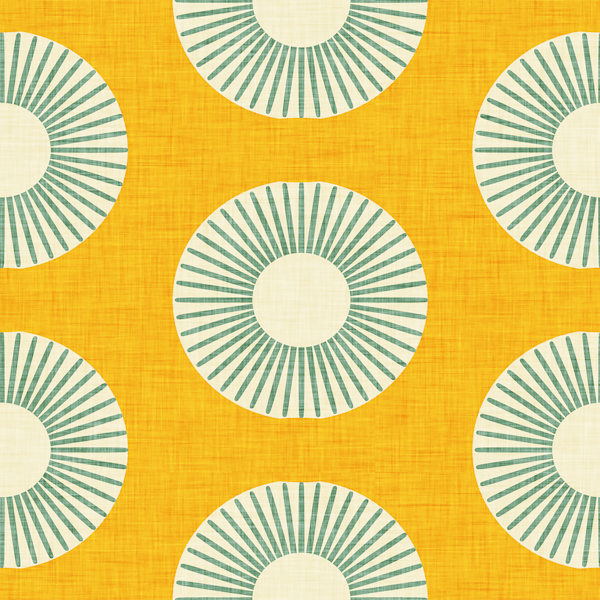 Earth Mod Abstract Sun Yellow Green