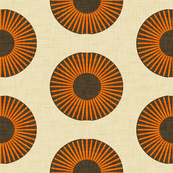 Earth Mod Abstract Sun Beige Brown