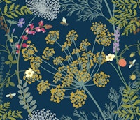 Wild Herbs Blue ταπετσαρία