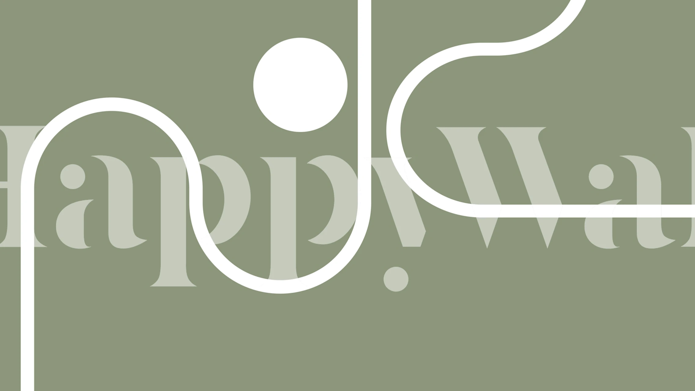 Tapeta Minimalist Curves Art v pokoji