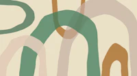 Contemporary Arcs tapeta