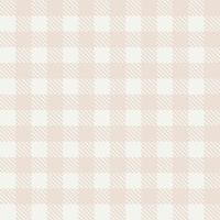 Charming Classic Gingham Pattern Peach Blush tapetit