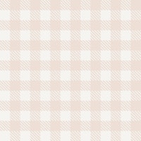 Charming Classic Gingham Pattern Peach Blush tapety