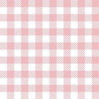 Charming Classic Gingham Pattern Pink White tapety