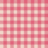 Charming Classic Gingham Pattern Peach Pink tapetit
