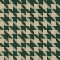 Charming Classic Gingham Pattern Green Sand tapetit