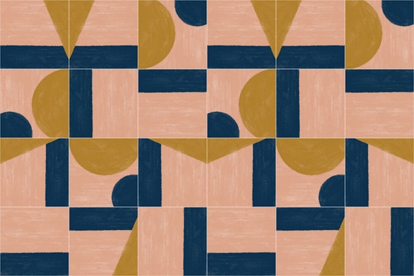 Painted Wall Tiles One