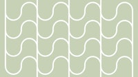 Sage Green Waves wallpaper