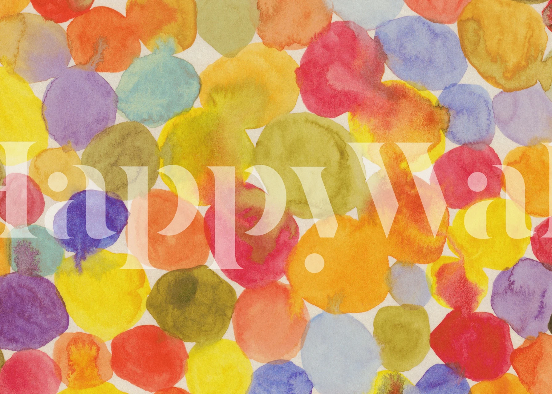 Barevný design tapety akvarelu