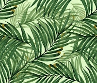 Palm Leaves (greeny) tapet