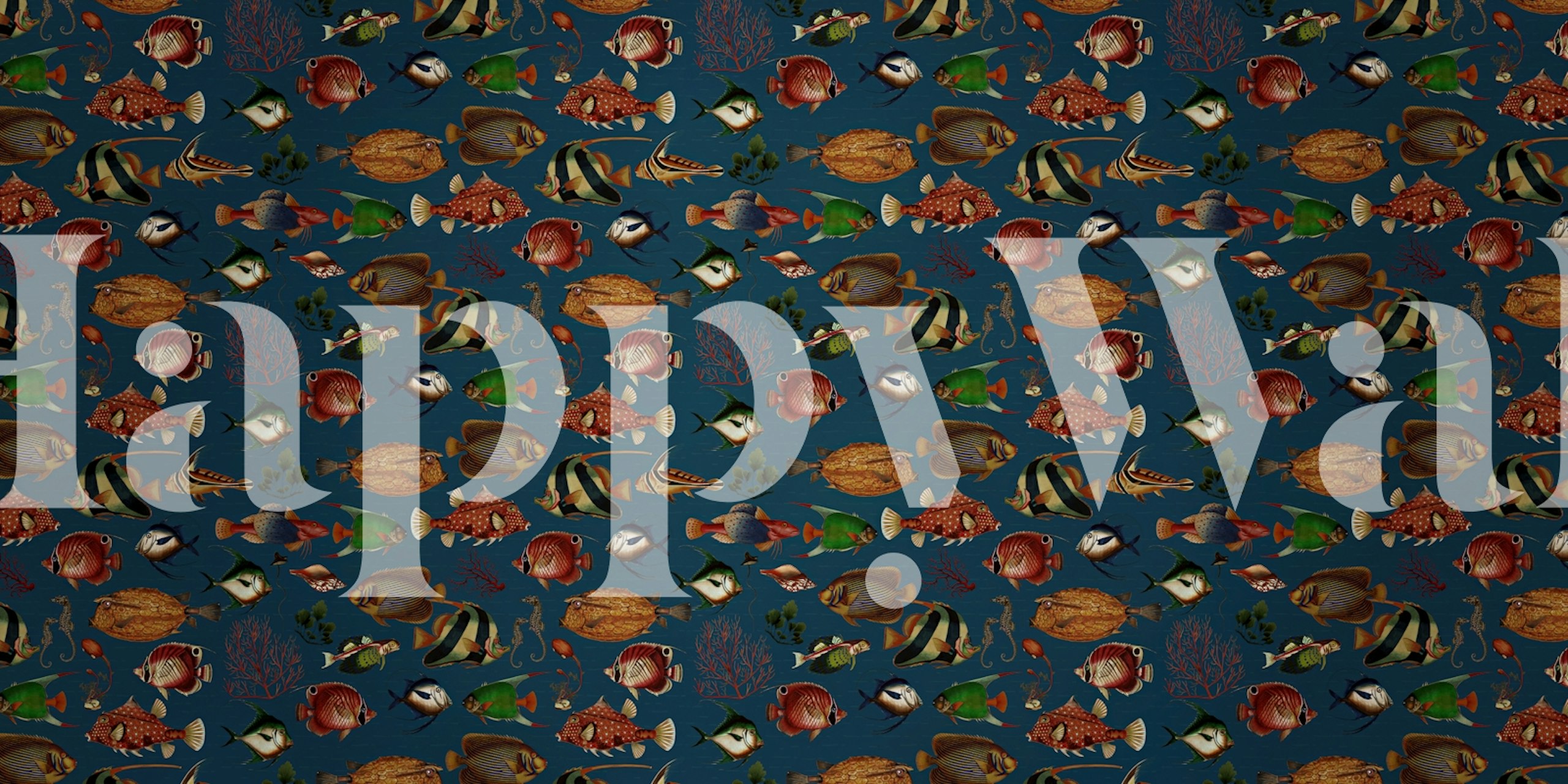 Tropical Oceania Night Haven tapet i et rom