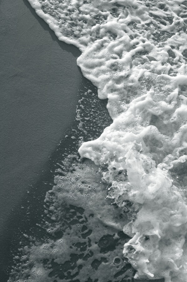 Silver Gray Ocean Beauty 1