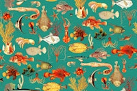 Oceania Charm Ensemble tapet
