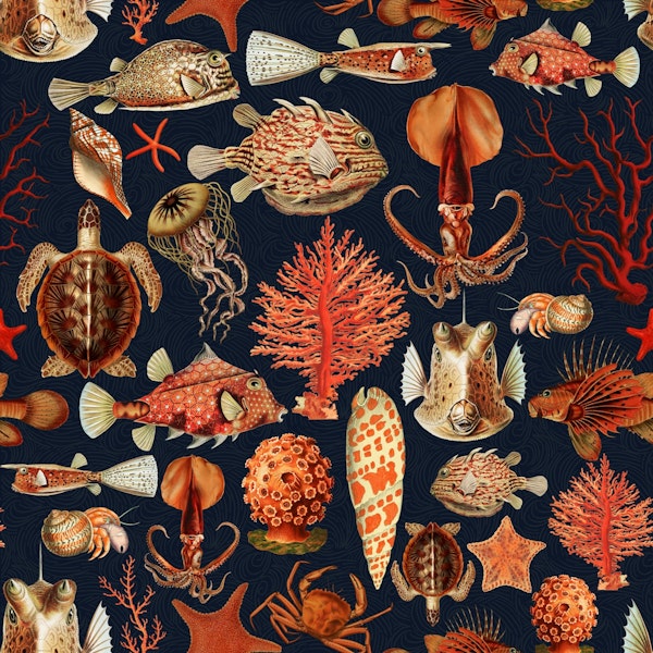 Aquatic Oceania Creatures Charm