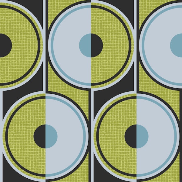 Retro circles sulphur