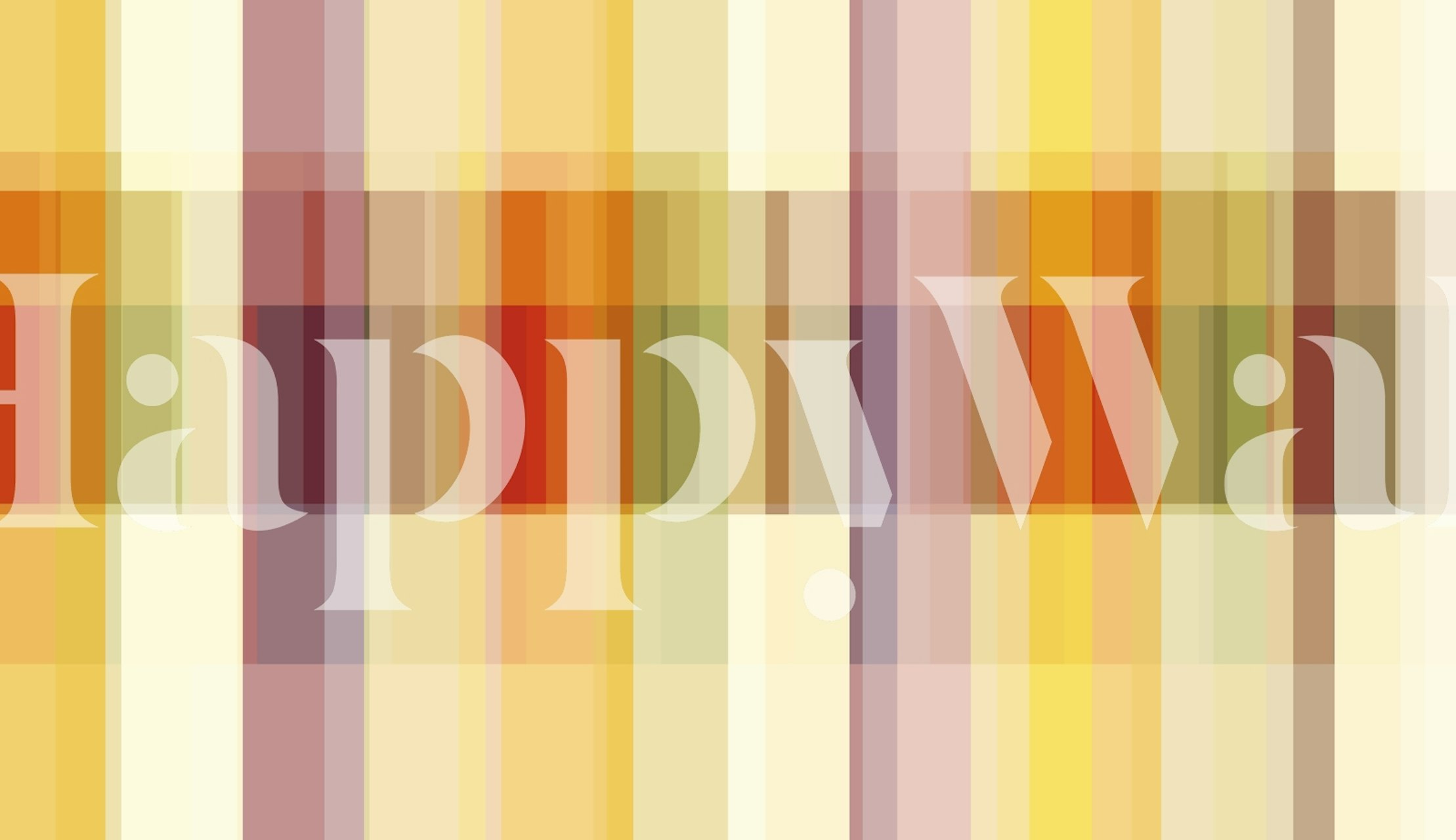 Ταπετσαρία Soft Tones Modern Art σε ένα δωμάτιο