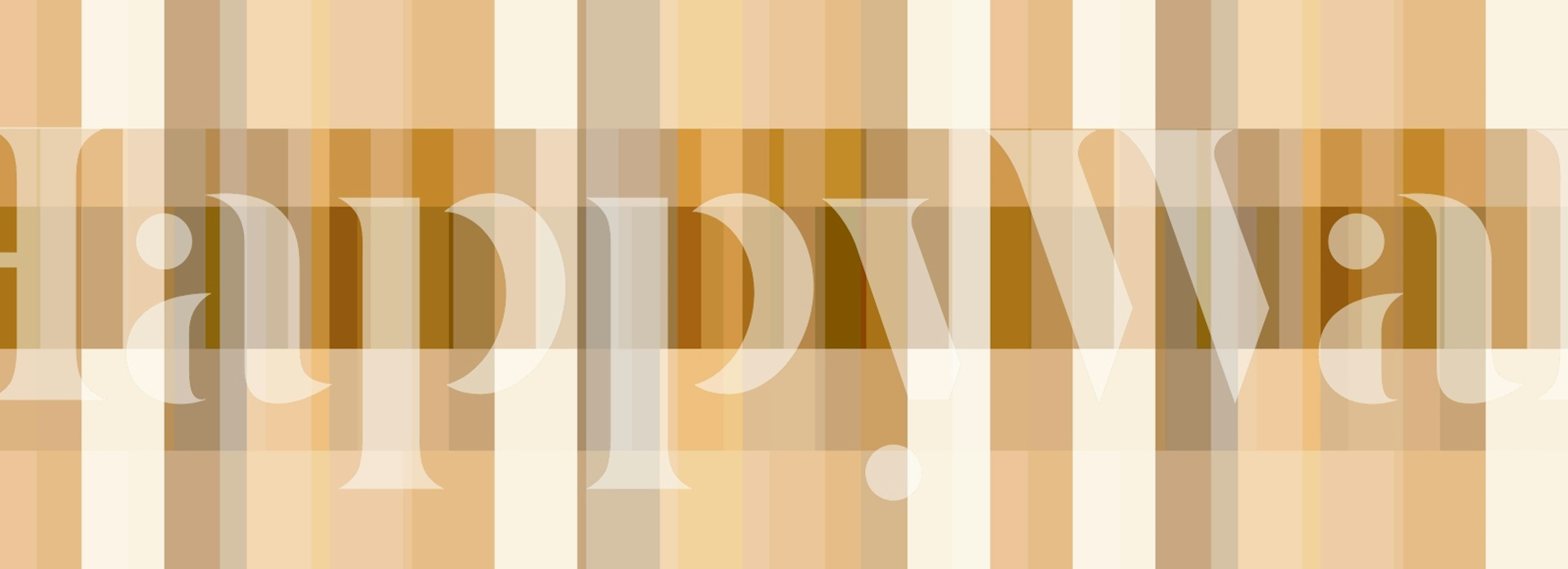 Abstract earth tones wallpaper in a room