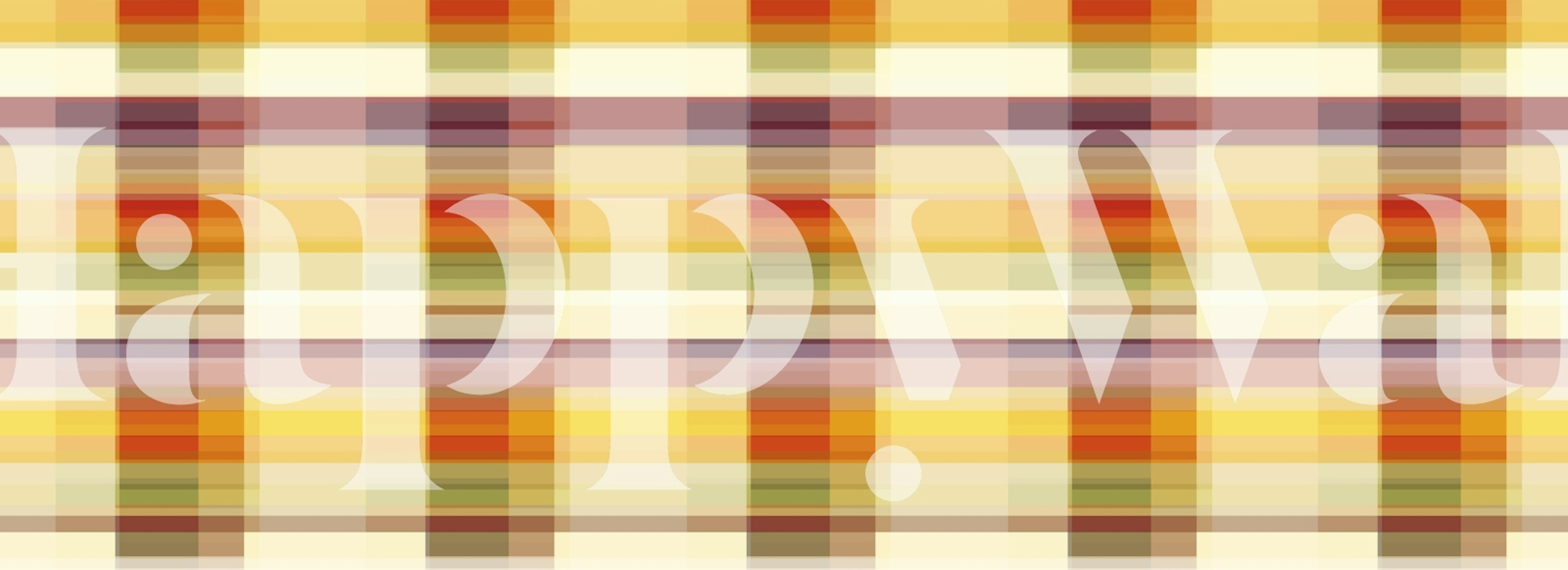 Autumn Hues Mosaic tapet i ett rum