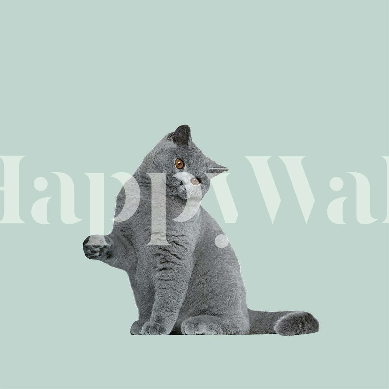 Tapeta Gentle Giant Feline v nastavení místnosti