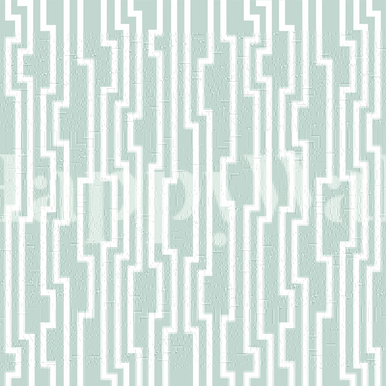 Tapeta Modern Zigzag Chic v místnosti