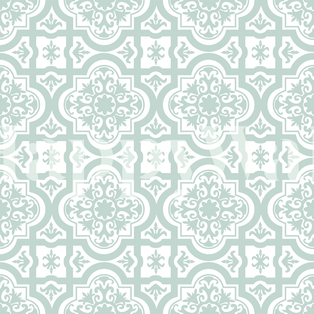 Ornate Heritage Style tapeta u sobi