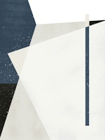 Modernist Shape Fusion tapet