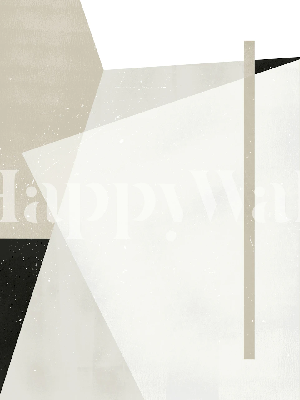 Modern Abstract Geometrics tapeta v pokoji