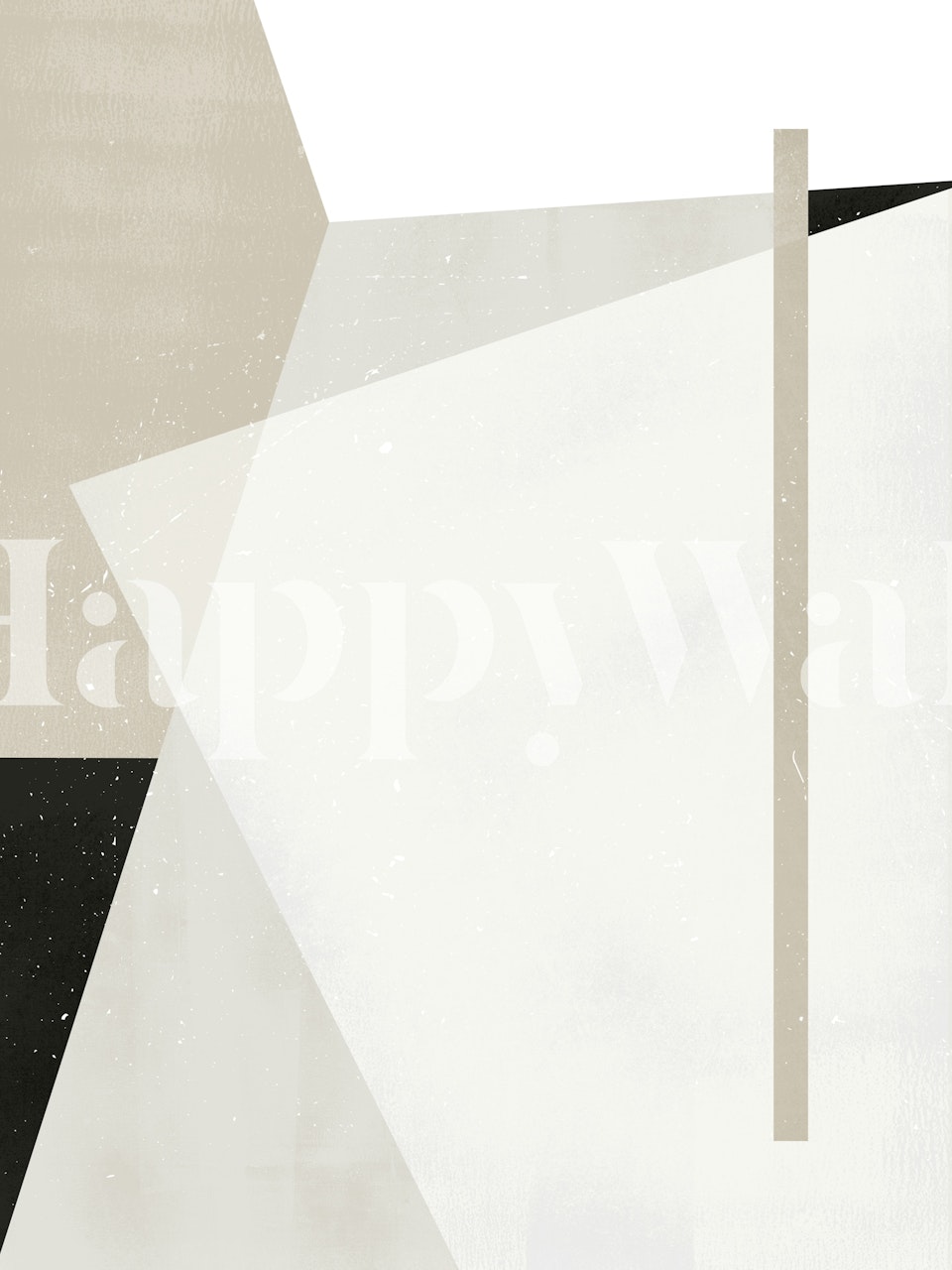 Modern Abstract Geometrics ταπετσαρία στο δωμάτιο