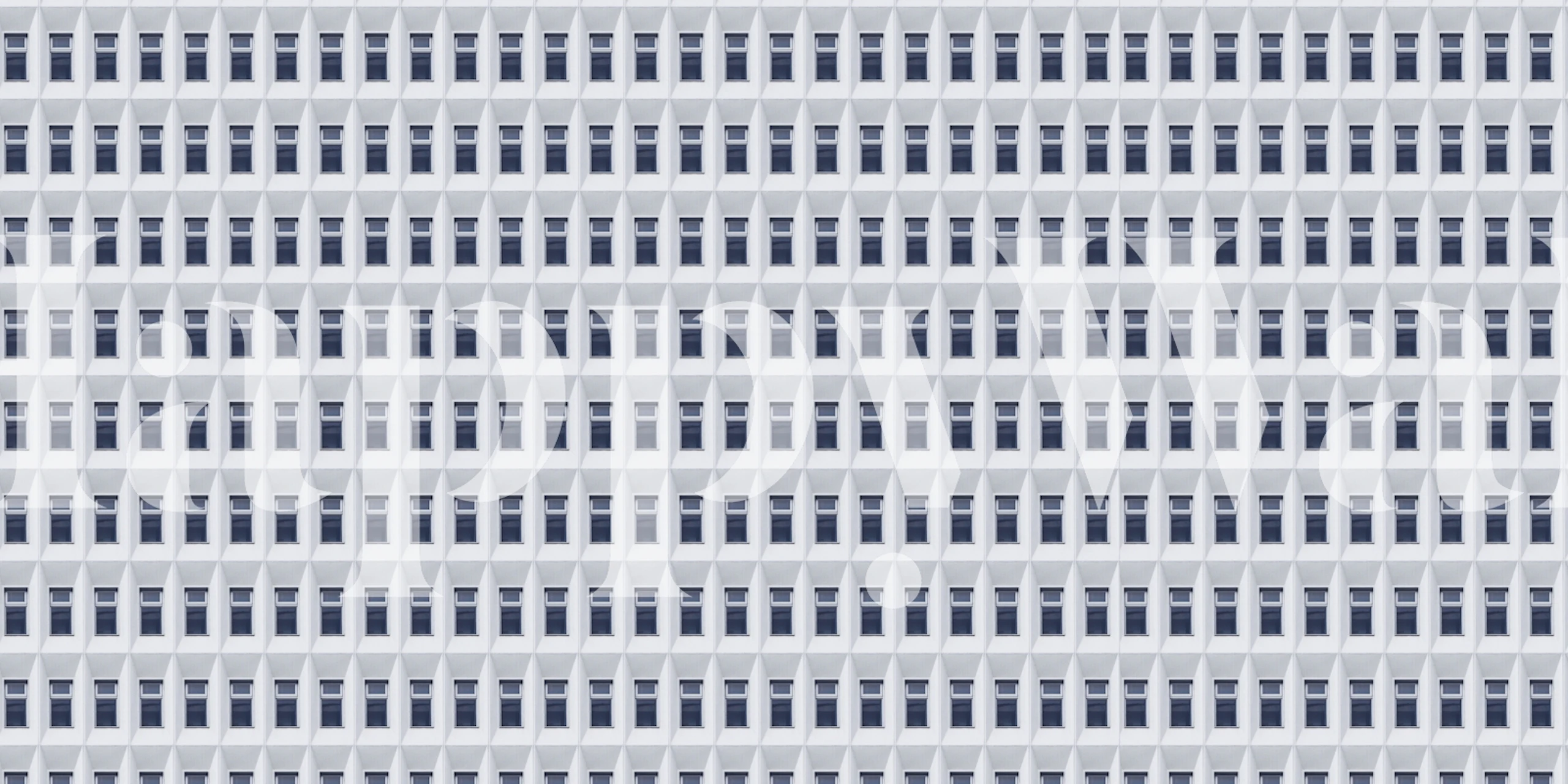 Urban Facade Chic tapetdesign