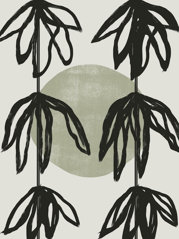 Abstract Botanic Eclipse