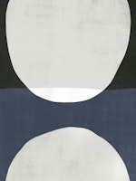 Minimalist Navy Shapes wallpaper