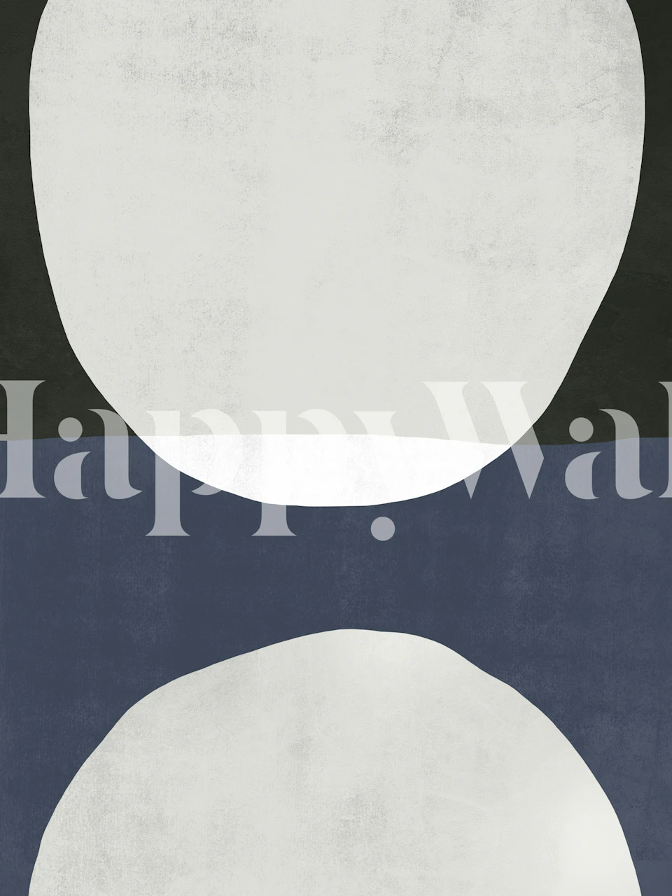 Navy and grey geometric shapes wallpaper