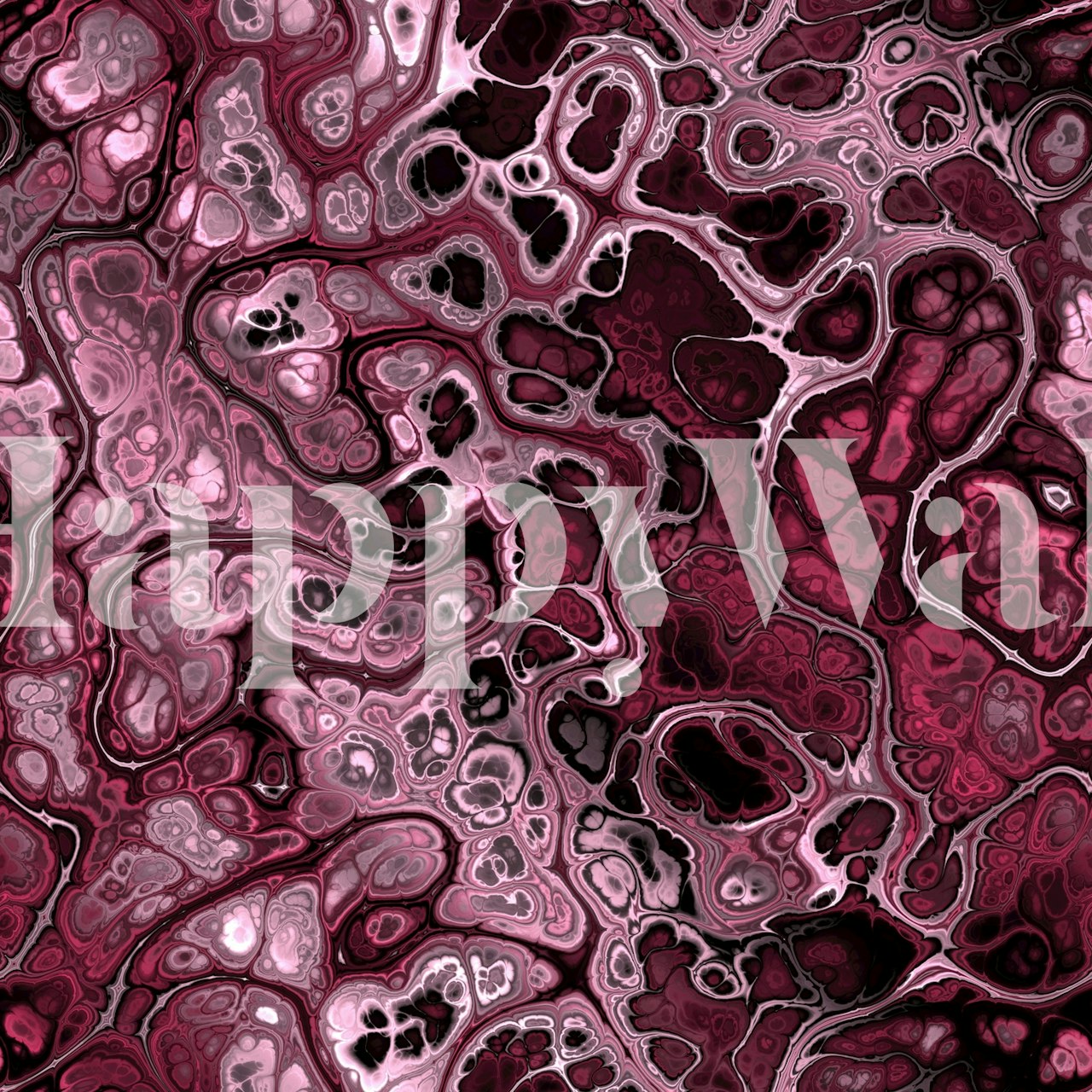 Crimson abstract wallpaper with intricate patterns and textures