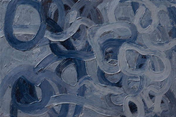 Indigo Brushwork