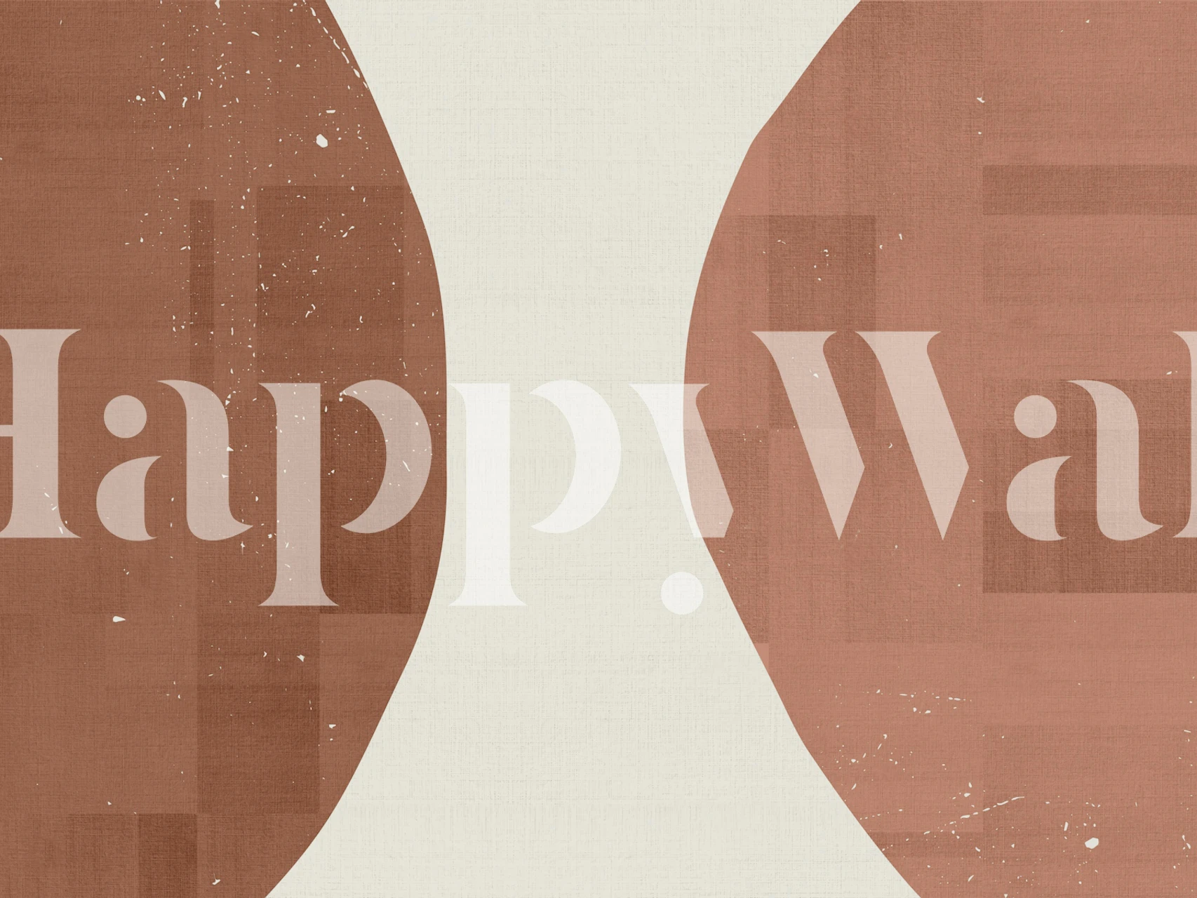 Rustic Tones Harmony wallpaper in a room