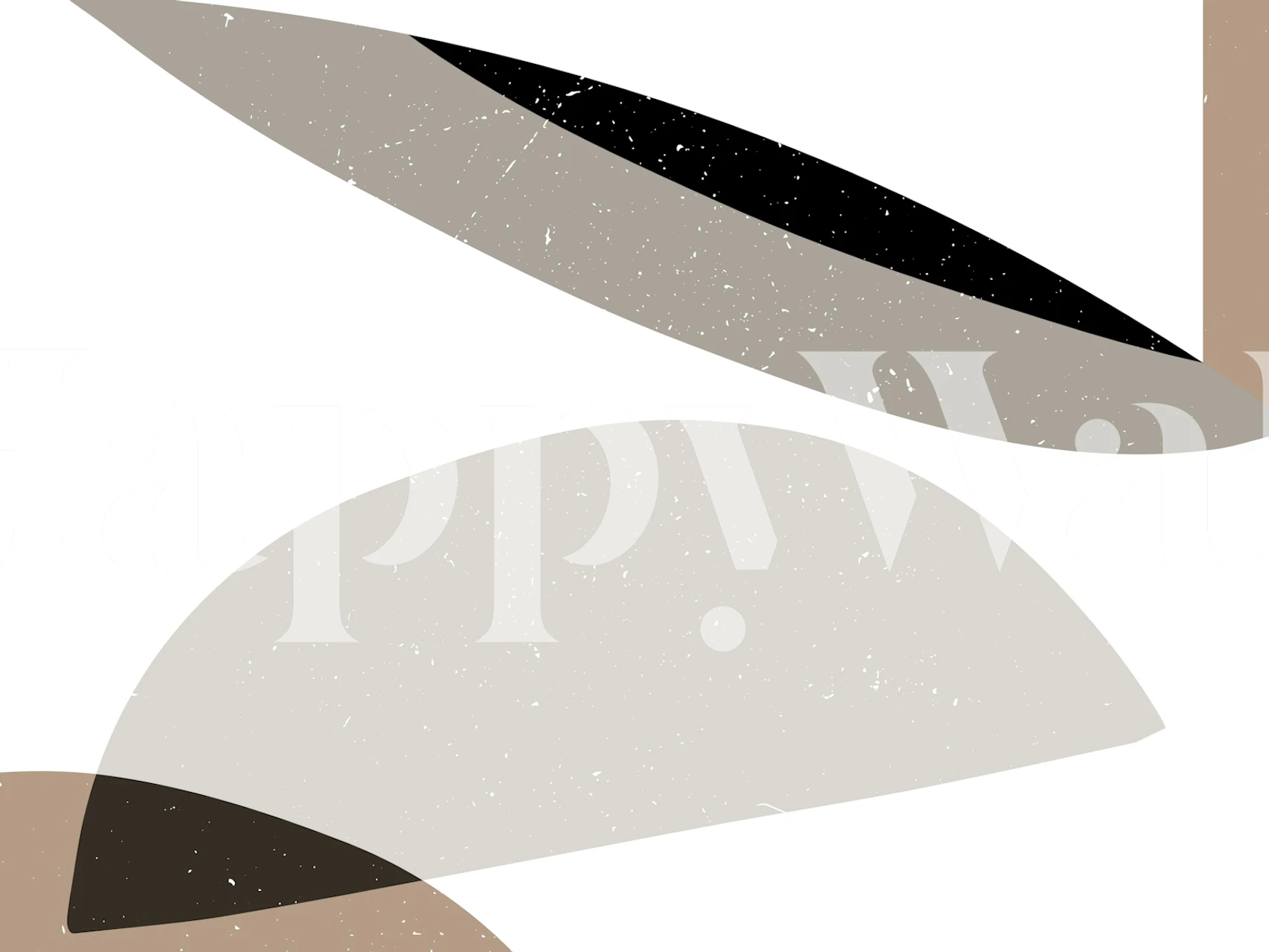 Tapeta Neutral Shade Fusion u sobi