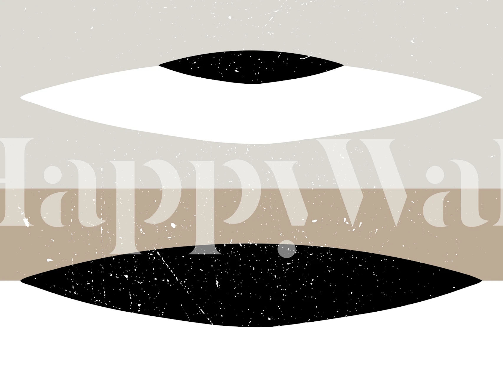 Minimalist Vision Chic wallpaper in a room