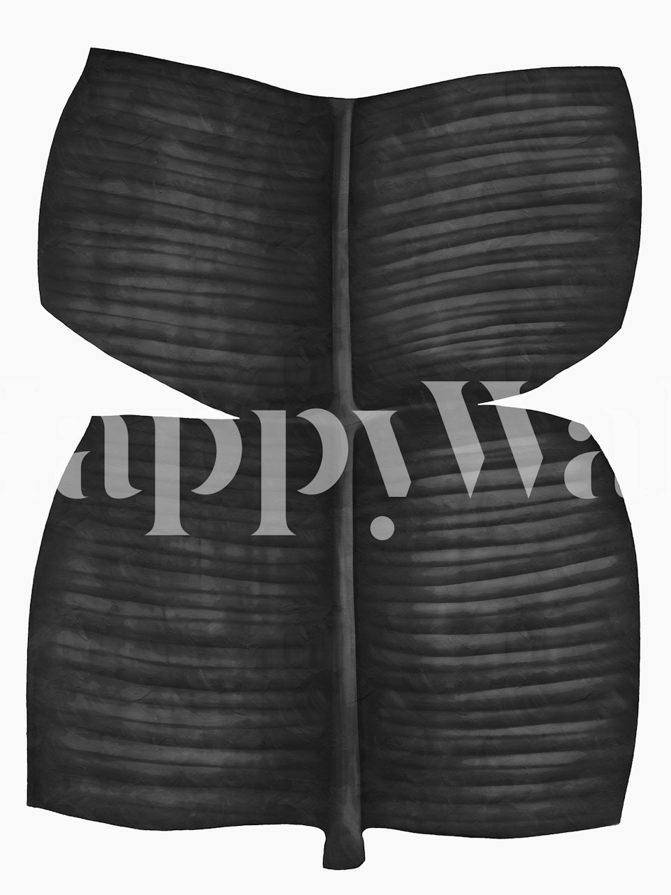 Ταπετσαρία Elegant Plant Impressions σε ένα δωμάτιο