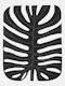 Swirling Monstera Leaf