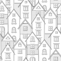 City Dwellings Sketch tapety