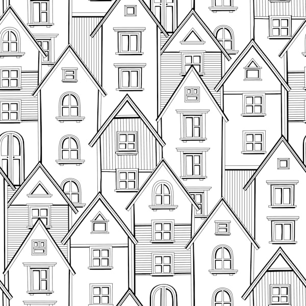 City Dwellings Sketch