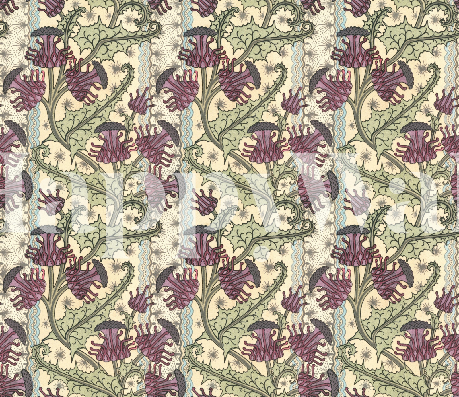 Maurice Pillard Verneuil Thistle 1 Wallpaper