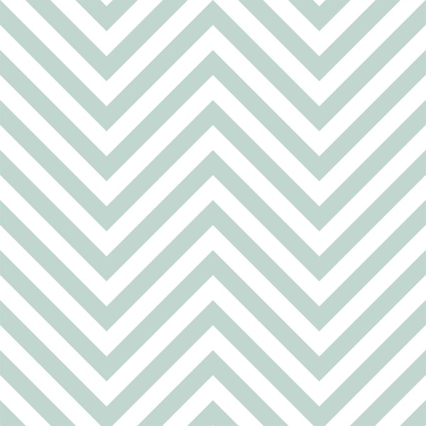 Mint Chevron Chic